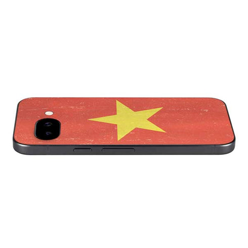 Vietnam Flag Distressed Google Pixel 9a Skin